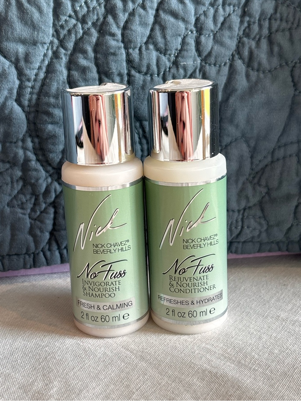 Nick Chavez Advanced Plump N Thick Expander Hair Thickening Elixir Lot of 2 NEW